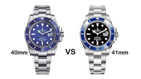 rolex submariner 42mm vs 40mm|Rolex Submariner 40mm thickness.